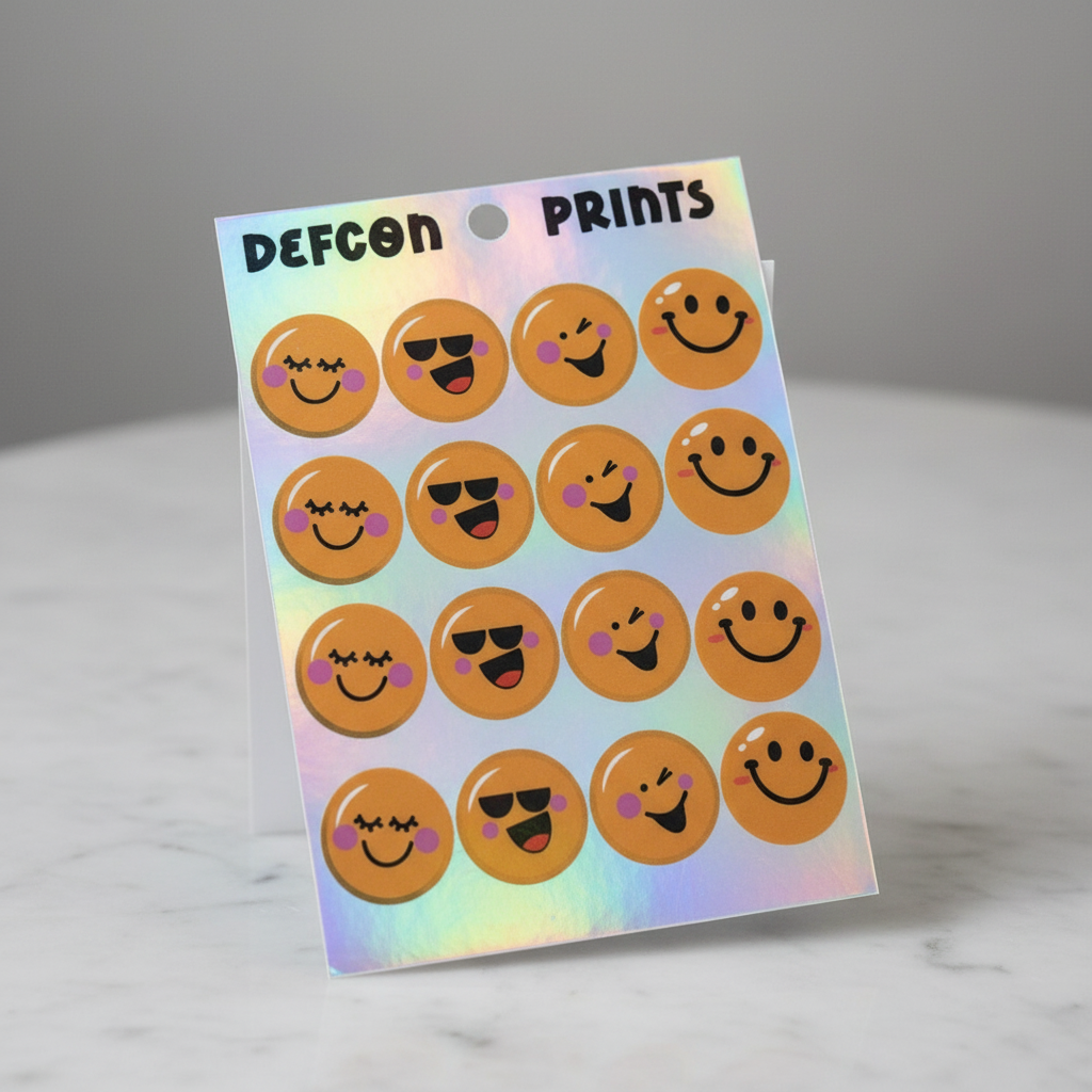 Happy Stickers 4pack