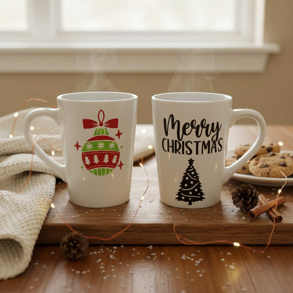 12 ounce Christmas mug
