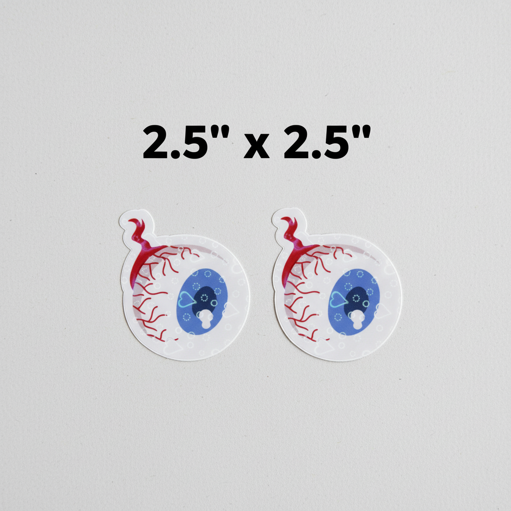 Watch Out! 2 Pack Holographic Ipad Decal Sticker